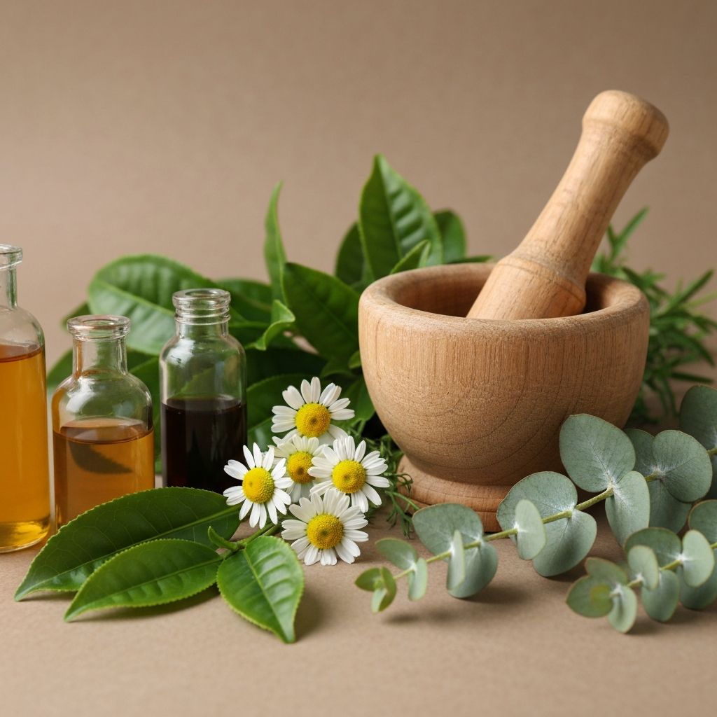 Natural herbal ingredients and botanical extracts
